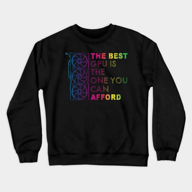 Gamer GPU Crewneck Sweatshirt by Worldengine